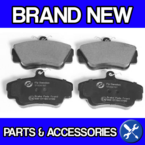 For Volvo 400, 440, 460, 480 (89-) Front Brake Pads (Models with Solid Discs)