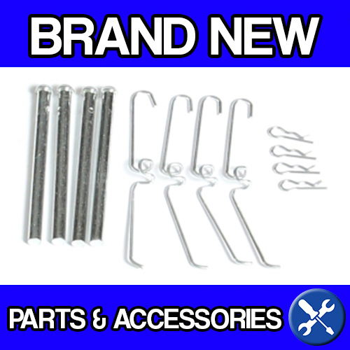 For VOLVO 200, 240, 260 FRONT BRAKE PAD PIN KIT (GIRLING / SOLID DISCS)