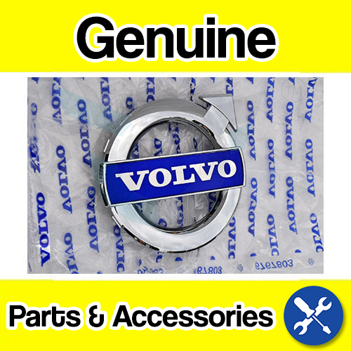 Genuine Volvo C30, S40, V50, C70 (11-) Ironmark Grill Badge (Chrome)