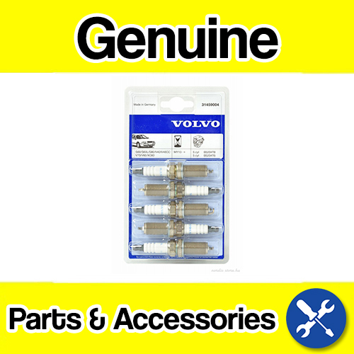 Genuine Volvo V60 (14-15) (5 Cylinder 2.0 T4/T5) Petrol Turbo Spark Plugs