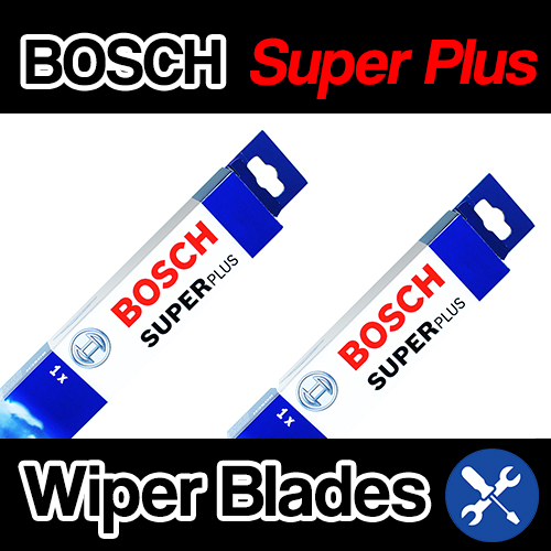BOSCH Front Windscreen Wiper Blades For: Lifan 520 (06-14)